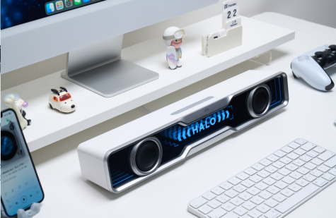 国潮新风尚：halo soundbar电竞音箱，艺术桌搭新选择
