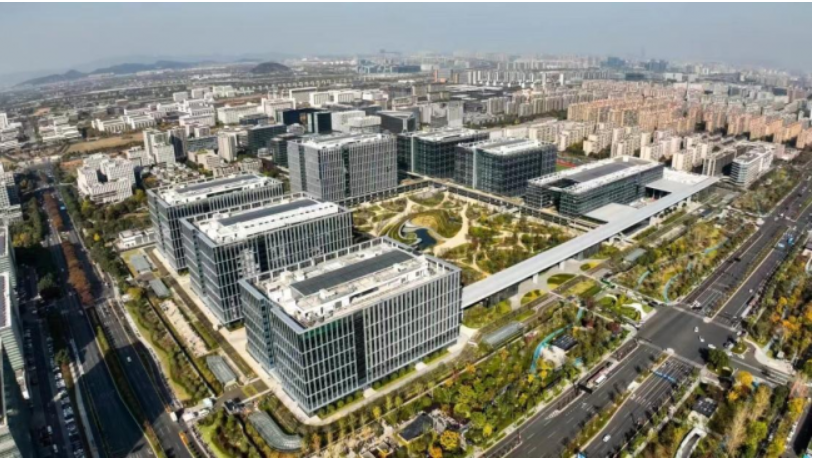 初心在“浙”，共赴“京”彩！中建八局装饰参建的阿里巴巴京杭两地新园区同日启用